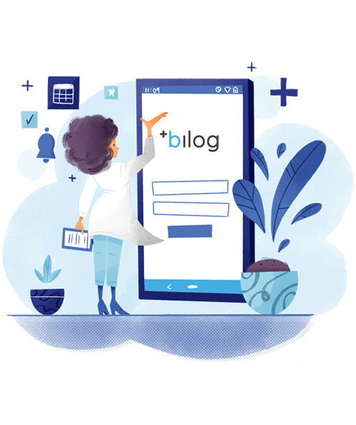 Bilog app illustration